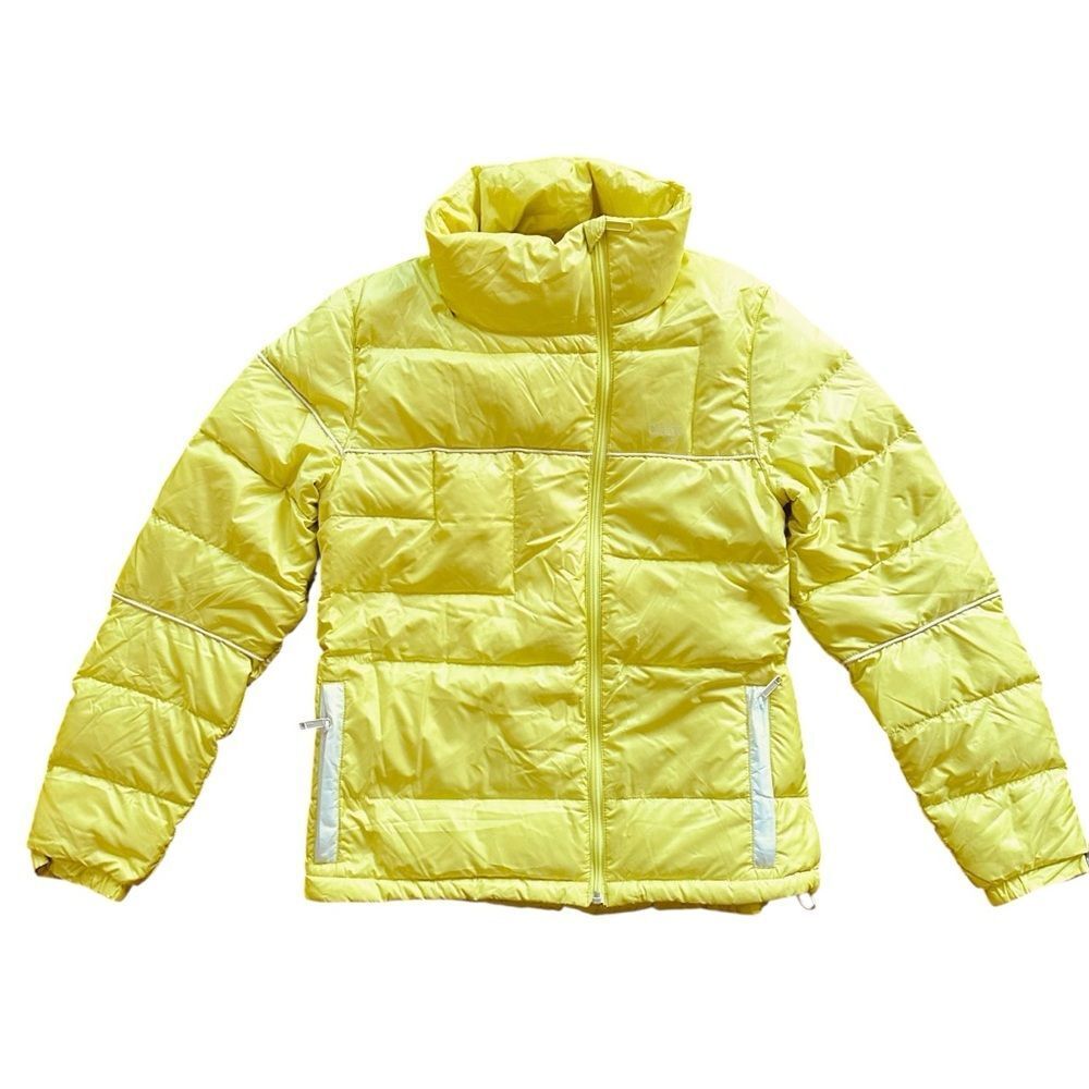 Orage Puffer Jacket Yellow Size Large